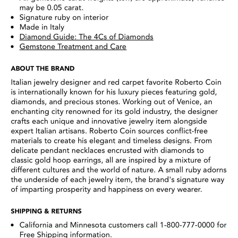 Roberto Coin 18K Yellow Gold Mother of Pearl Diamonds Venetian Ring - Picture 6 of 7